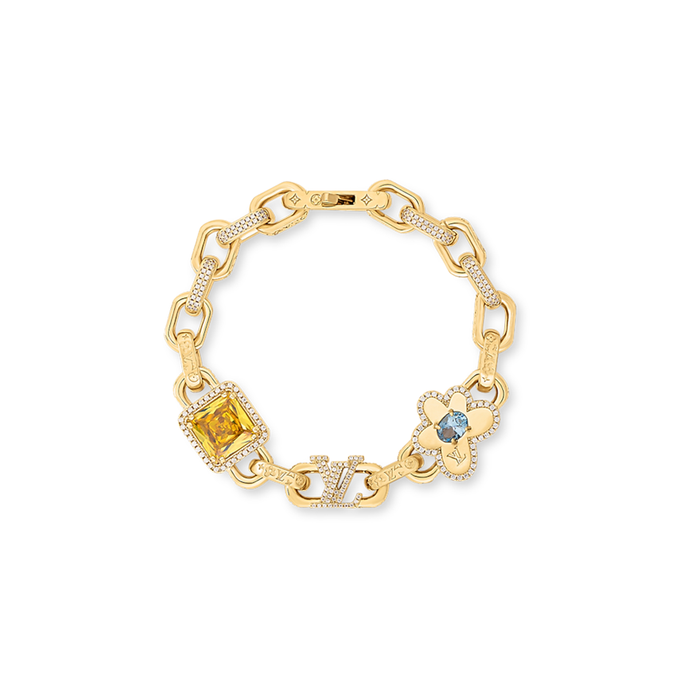 LOUIS VUITTON PARADISE STONE BRACELET M1594M